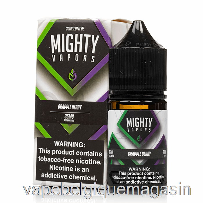 Grapplebery De Jus De Vape - Sels De Vapeurs Puissantes - 30 Ml 50 Mg
